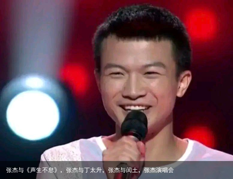 张杰与《声生不息》，张杰与丁太升，张杰与闰土，张杰演唱会