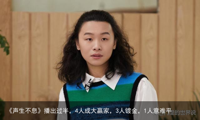 《声生不息》播出过半，4人成大赢家，3人镀金，1人意难平