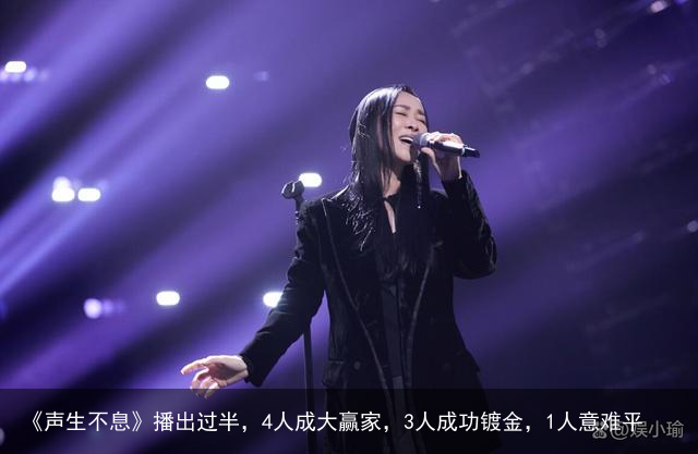 《声生不息》播出过半，4人成大赢家，3人成功镀金，1人意难平