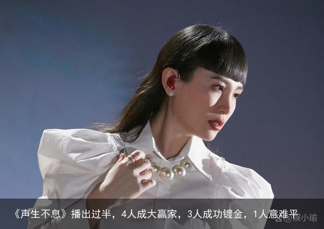 《声生不息》播出过半，4人成大赢家，3人成功镀金，1人意难平