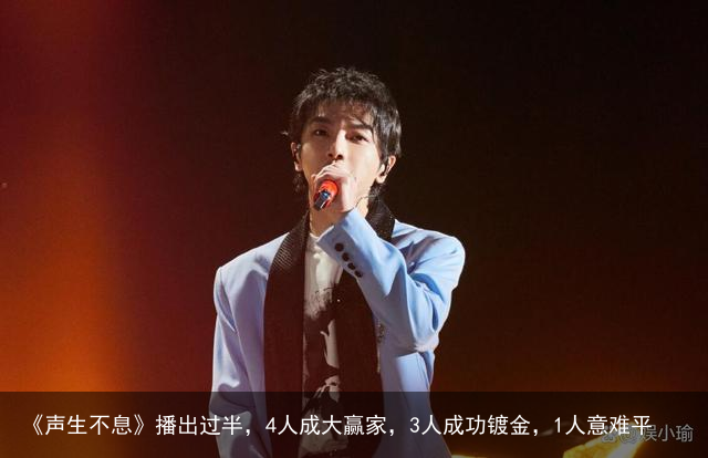 《声生不息》播出过半，4人成大赢家，3人成功镀金，1人意难平