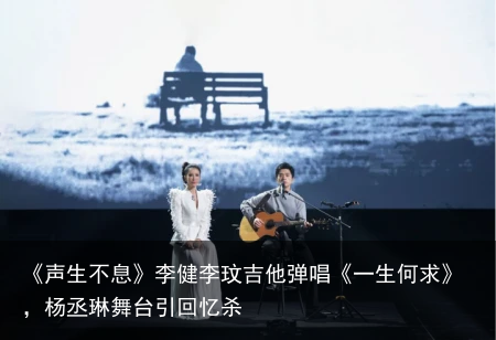 《声生不息》李健李玟吉他弹唱《一生何求》，杨丞琳舞台引回忆杀