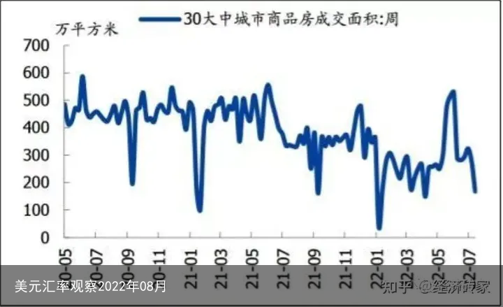 美元汇率观察2022年08月