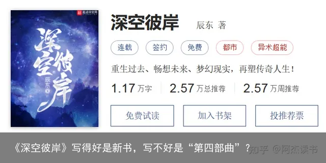《深空彼岸》写得好是新书，写不好是“第四部曲”？