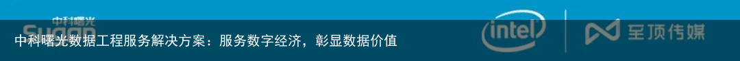 中科曙光数据工程服务解决方案：服务数字经济，彰显数据价值