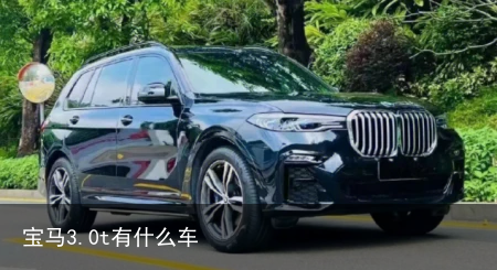 宝马3.0t有什么车