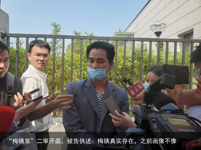 “梅姨案”二审开庭，被告供述：梅姨真实存在，之前画像不像