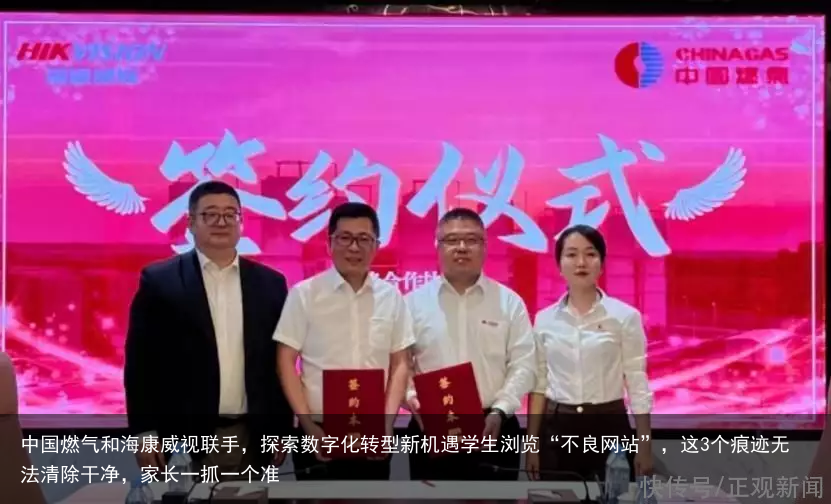 中国燃气和海康威视联手，探索数字化转型新机遇