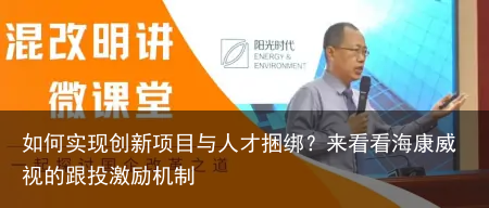 如何实现创新项目与人才捆绑？来看看海康威视的跟投激励机制