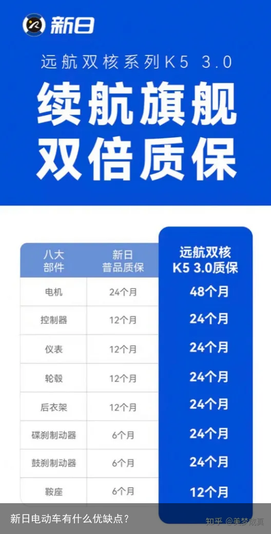 新日电动车有什么优缺点？