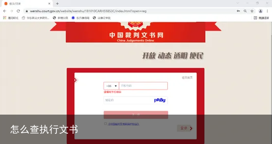 怎么查执行文书