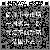欧洲小麦市场一周聚焦：欧元汇率创新高，法国小麦下跌