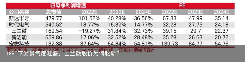 IGBT下游景气度旺盛，士兰微股价为何腰斩？