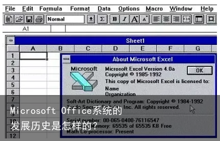 Microsoft Office系统的发展历史是怎样的？